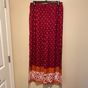 Wide Leg Boho Pants